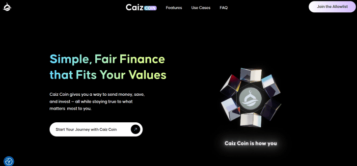 Регулируемая ЕС криптовалюта CAIZ, сочетающая европейские стандарты с соблюдением исламских стандартов Fiqh для мусульманских предпринимателей