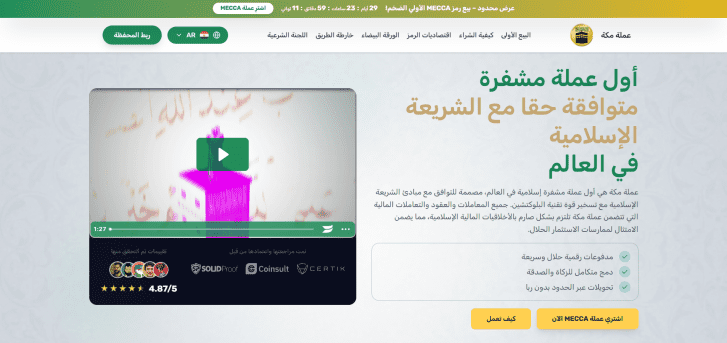 Mecca Coin — лучшая криптовалюта для мусульманских инвесторов, сочетающая религиозные ценности с ростом, управляемым сообществом