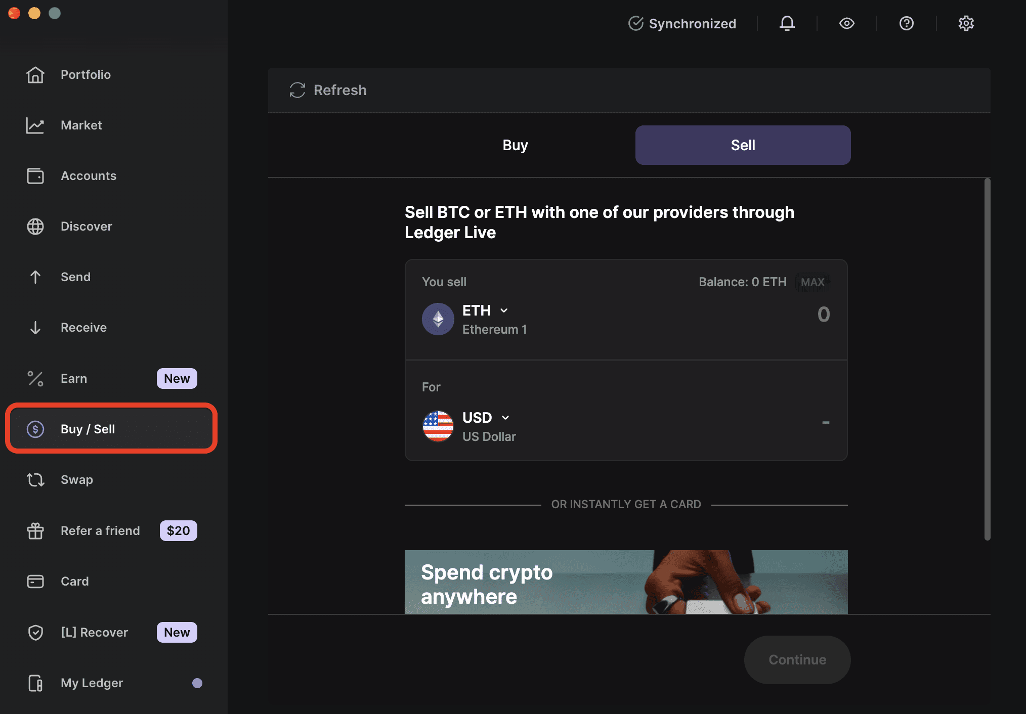 Ledger Live Integrates Transak Off-Ramp for Secure Global Crypto Cashouts